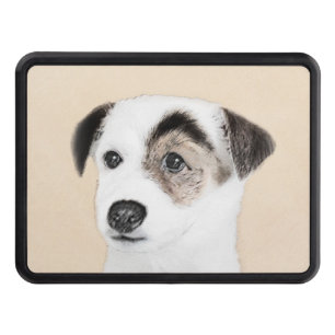Couvertures Remorque D'attelage Parson Jack Russell Terrier Peinture - Chien Art