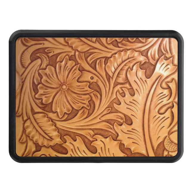 Couvertures Remorque D'attelage Pays rustique style sud-ouest cuir occidental (Devant)