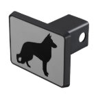 Silhouette K9 GSD de chien de berger allemand