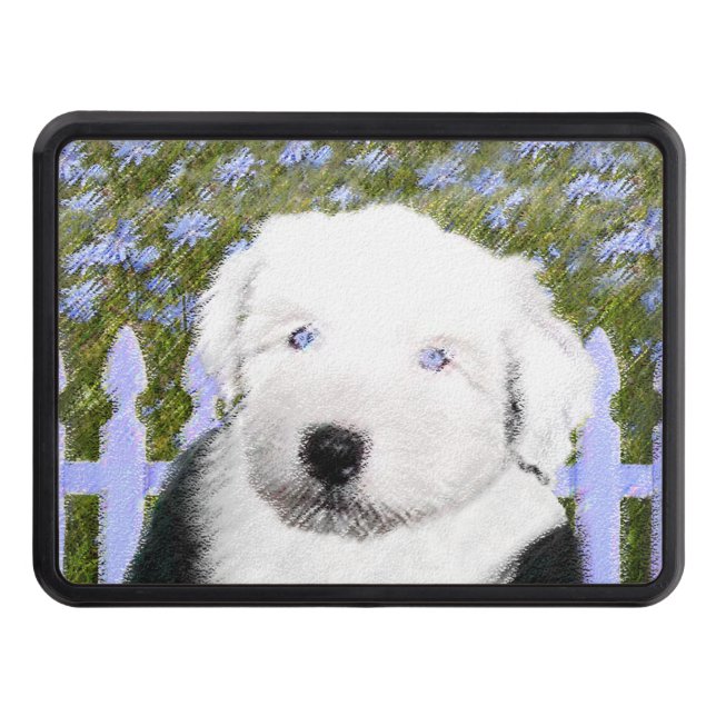 Couvertures Remorque D'attelage Vieille peinture anglaise de chiot de chien de (Devant)