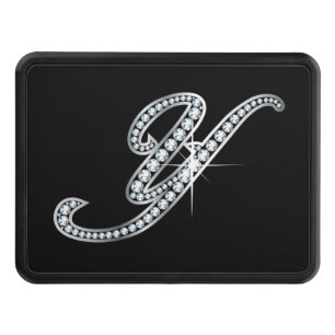 Couvertures Remorque D'attelage Y Faux-"Diamond Bling" Trailer Hitch Cover