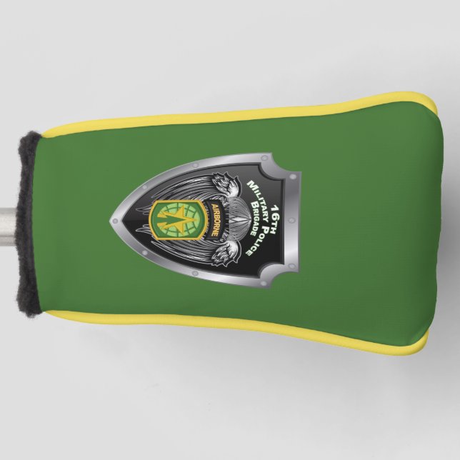 Couvre-club De Golf 16e brigade de police militaire - Bouclier aéropor (Devant)