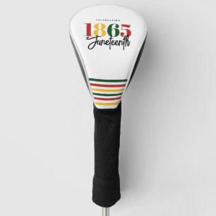 Couvre-club De Golf 1865 Liberté Célébration de l'histoire noire