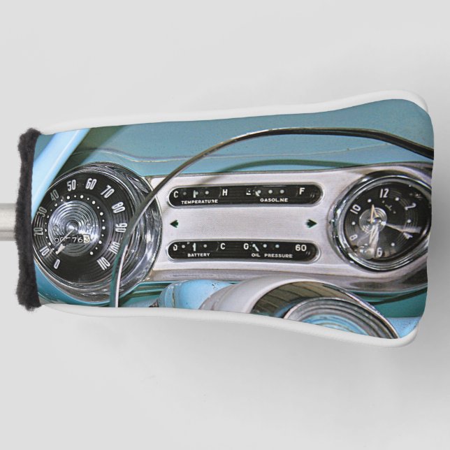 Couvre-club De Golf 1954 Classic Car Dashboard (Devant)