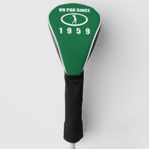 Couvre-club De Golf 1959 60e anniversaire pour les golfeurs
