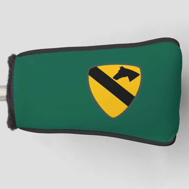 Couvre-club De Golf 1re division de cavalerie Patch (Devant)