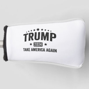 Couvre-club De Golf 2024 Trump reprend l'Amérique patriotique américai