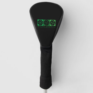 Couvre-club De Golf 3 Pickleballs verts transparents