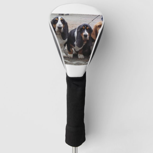 Couvre-club De Golf 3 puppies_hound_actif (Devant)