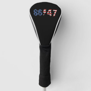 Couvre-club De Golf 8647 Anti Trump Retro Vintage 80s Rock Style