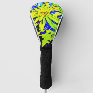 Couvre-club De Golf A Decorated Golf Club Cover