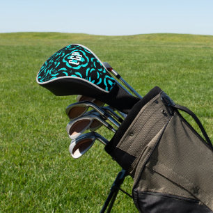 Couvre-club de golf à plume Zia du Nouveau-Mexique