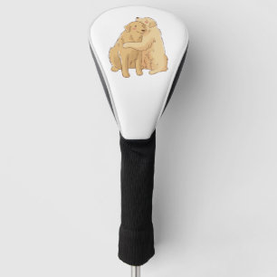 Couvre-club De Golf Accroche de Golden Retriever