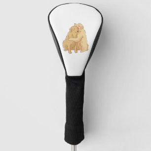 Couvre-club De Golf Accroche de Golden Retriever