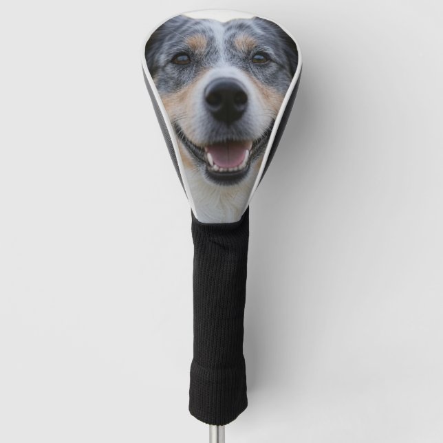 Couvre-club De Golf Ajouter une Personnaliser photo pour animaux domes (Devant)