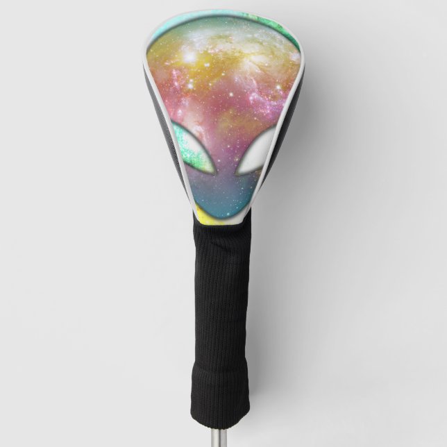 Couvre-club De Golf Alien spatial (Devant)