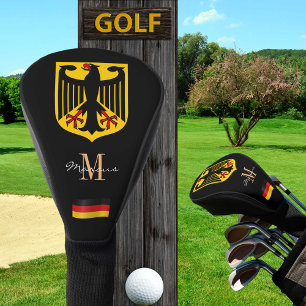 Couvre-club De Golf Allemagne, Drapeau Allemand Monogrammes Clubs de G