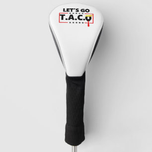 Couvre-club De Golf Allez TACO Trump 4 juillet amateurs de Taco