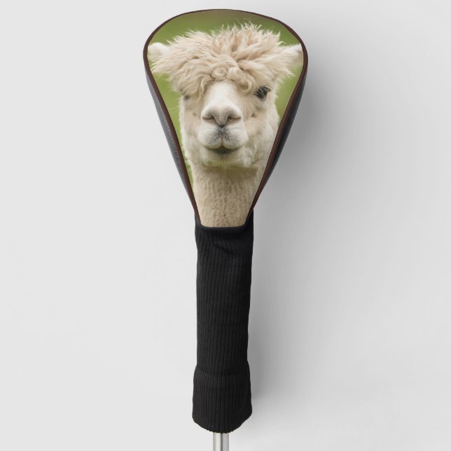 COUVRE-CLUB DE GOLF ALPACA FUNNY GOLF DRIVER COVER GOLF DONS (Devant)