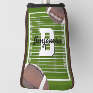 Couvre-club De Golf American Football Putter