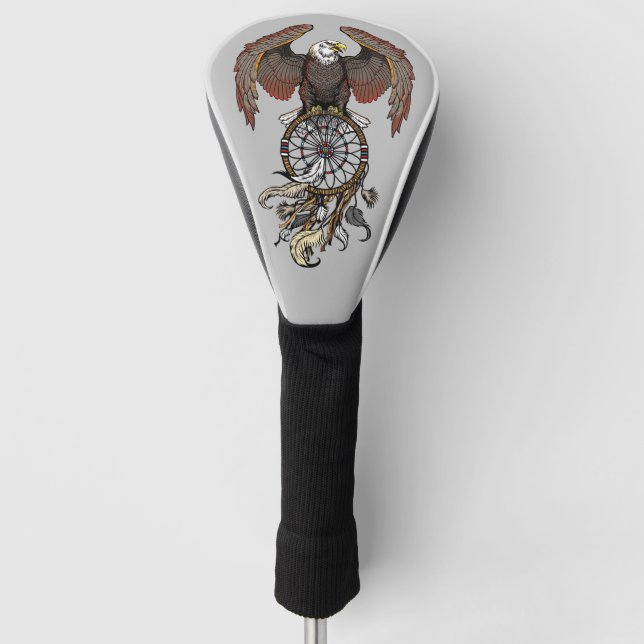 Couvre-club De Golf Amérindiens dreamcatcher (Devant)