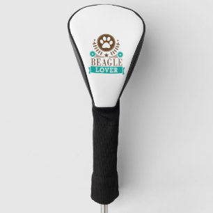 Couvre-club De Golf Amoureux des chiens beagle
