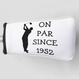 Couvre-club De Golf Anniversaire Golfer Funny 70e heureux papa Par