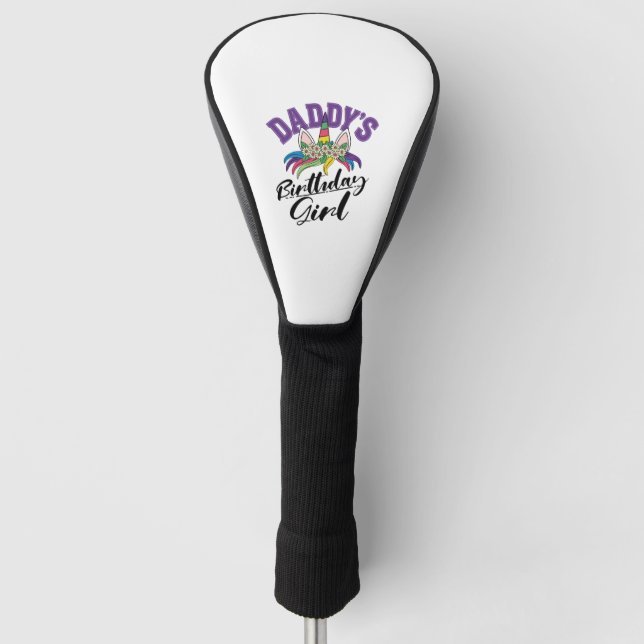 Couvre-club De Golf Anniversaire Unicorn (Devant)