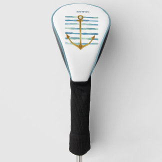 Couvre-club De Golf Aquarelle art ANCOR