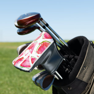 Couvre-club De Golf Aquarelle pastèque 1