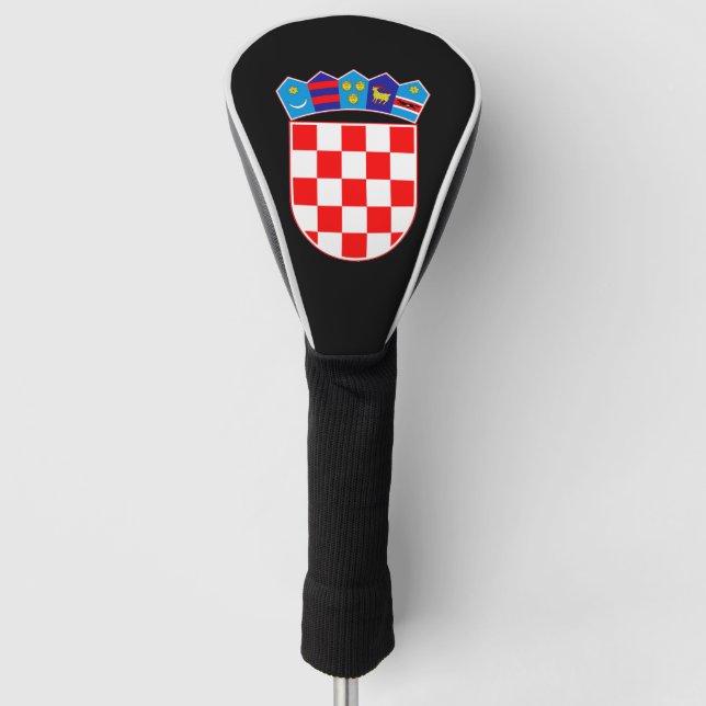 Couvre-club De Golf Armoiries de Croatie (Devant)