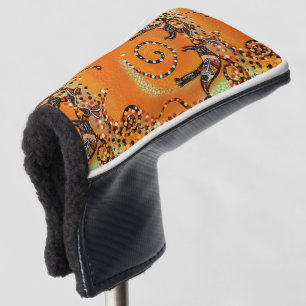 COUVRE-CLUB DE GOLF ART AUSTRALIEN