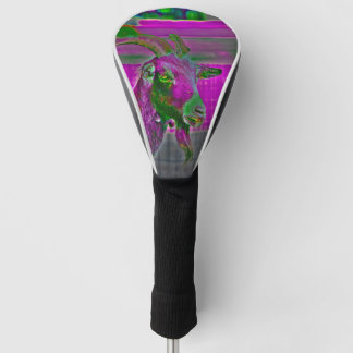 Couvre-club De Golf Art de la chèvre
