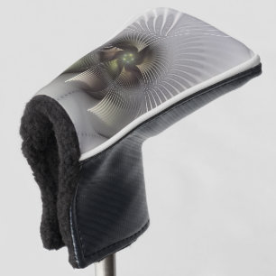 Couvre-club De Golf Art fractal Abstrait moderne en 3D