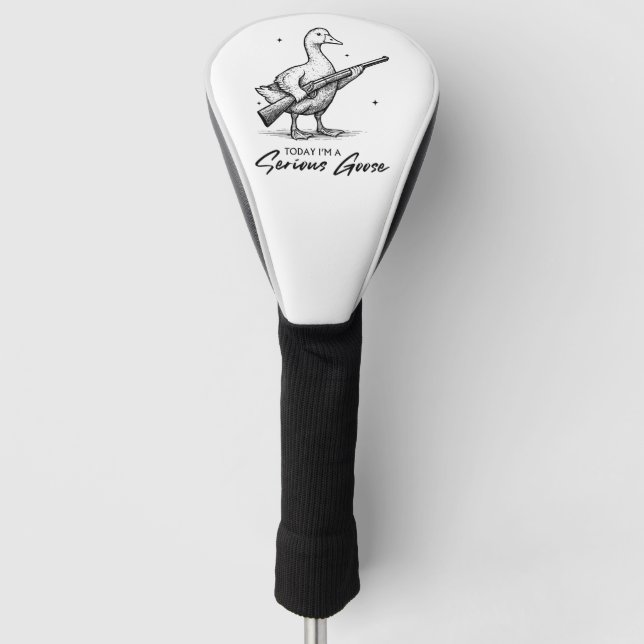 Couvre-club De Golf Aujourd'hui, je suis une grande oie amoureuse avec (Devant)
