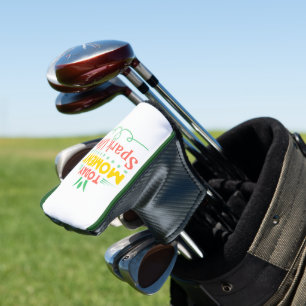 Couvre-club De Golf Aujourd'hui Moment, la vie étincelante