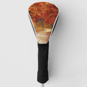 Couvre-club De Golf automne dans la forêt