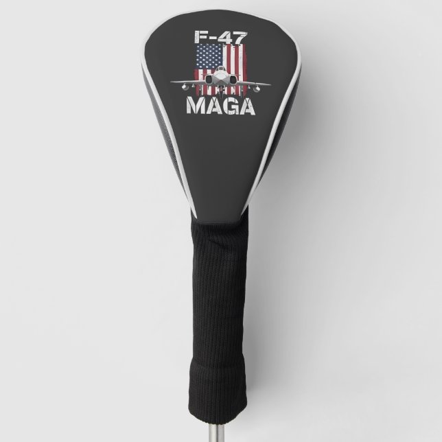 Couvre-club De Golf Avion de chasse F47 Maga F-47 Jet (Devant)