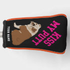 Baiser anglais de bouledogue mon putt Headcover