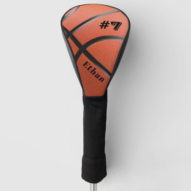 Couvre-club De Golf Basket-ball du Personalized (Devant)