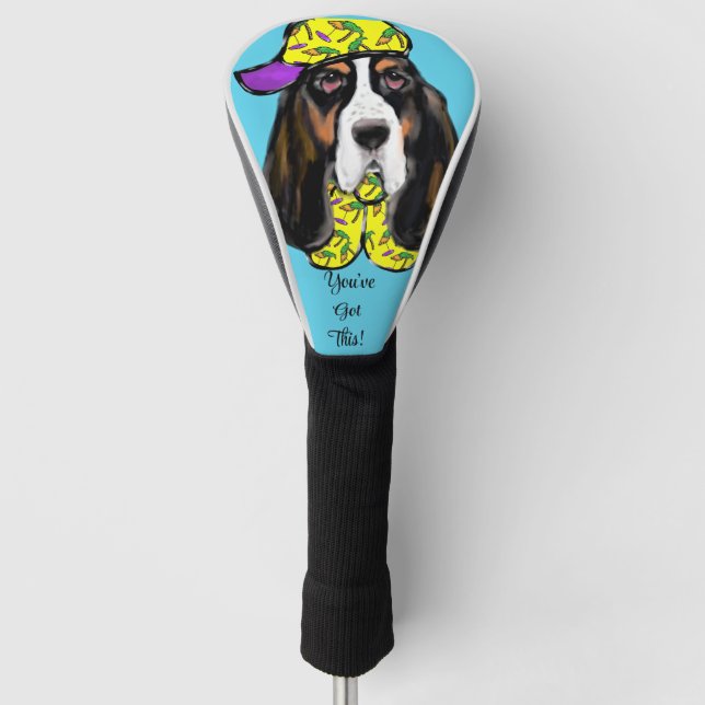 Couvre-club De Golf Basset Hound (Devant)