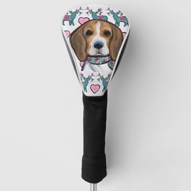 Couvre-club De Golf Beagle (Devant)