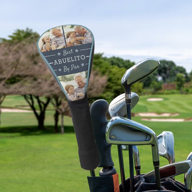 Couvre-club De Golf Best Abuelito By Par | 3 Photo (Créateur téléchargé)