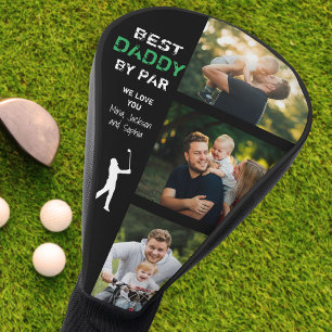 Couvre-club De Golf Best Daddy By Par Photo Cool Golfer Fête des pères
