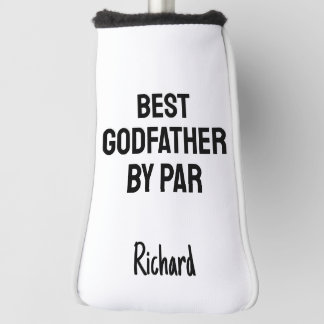 Couvre-club De Golf Best Godfather By Par Golfer Gifts For Godfather