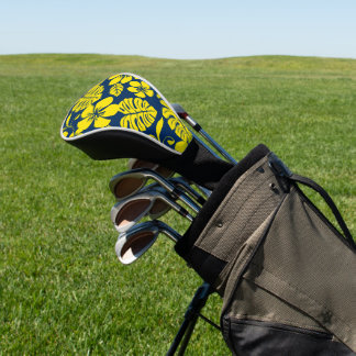 COUVRE-CLUB DE GOLF BIKINI ROSE (MARINE/JAUNE)