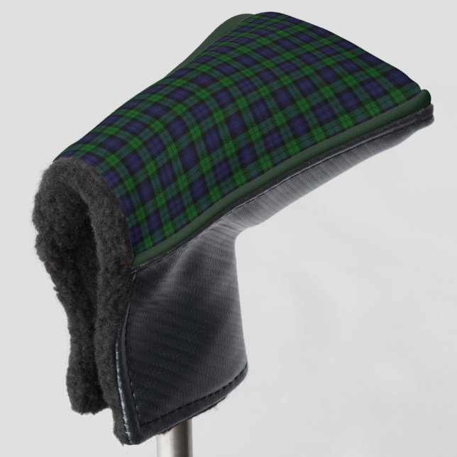 Couvre-club De Golf Blackwatch Tartan Royal Scottish Plaid Motif (Devant 3/4)