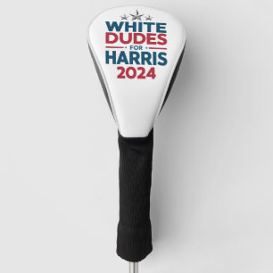 Couvre-club De Golf Blancs pour Harris-Élection 2024