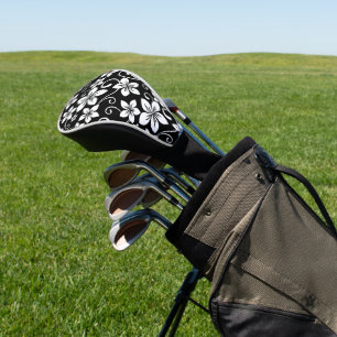 COUVRE-CLUB DE GOLF BLEU HAWAII (NOIR)