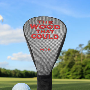 Couvre-club De Golf Bois Drôle Qui Pourrait Monogramme Golf Driver Cou